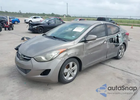 2013 Hyundai Elantra Gls из США, поврежденный, VIN 5NPDH4AE8DH289990